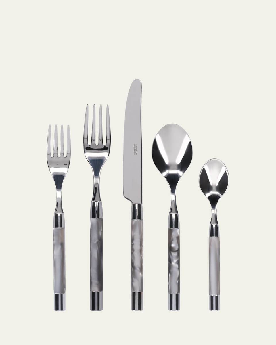 Conty 5-Piece Place Setting, Grey